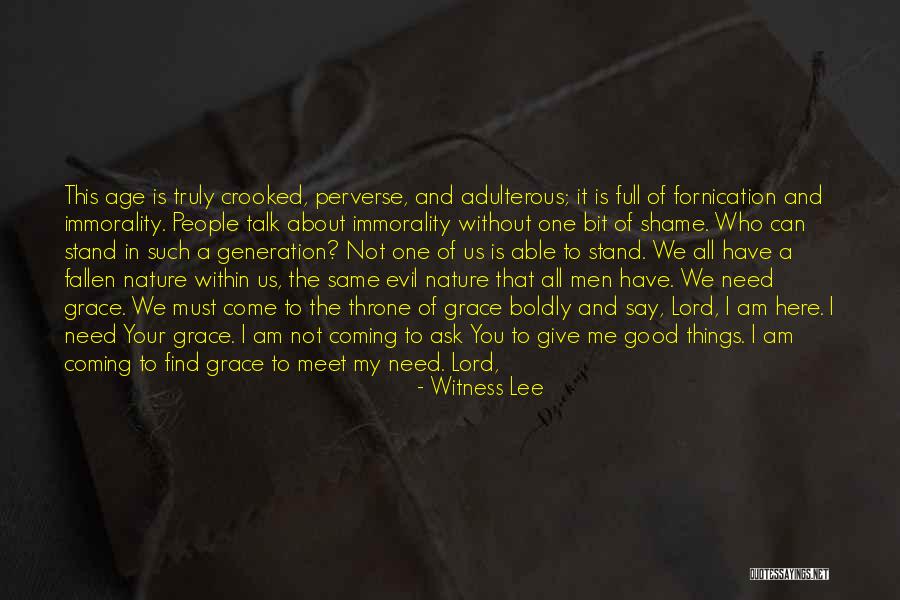 Be One With Nature Quotes By Witness Lee