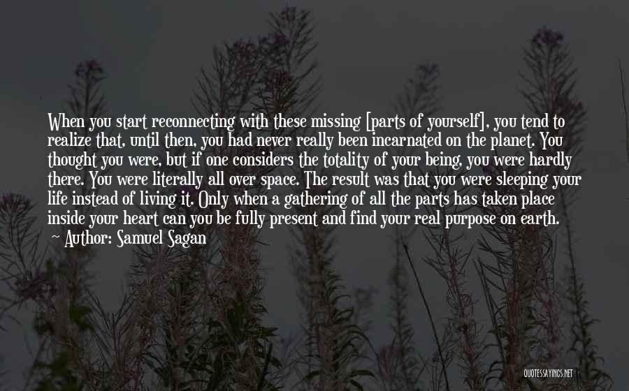 Be One With Yourself Quotes By Samuel Sagan