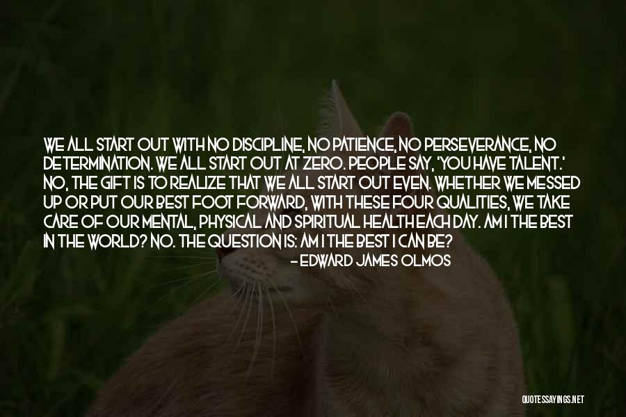 Be Patience Quotes By Edward James Olmos