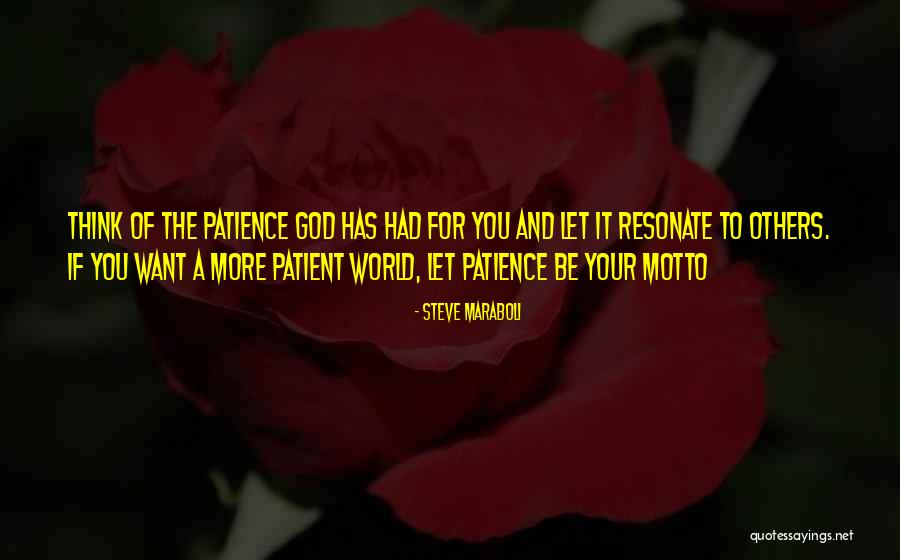 Be Patient Quotes By Steve Maraboli Be Patient Quotes By Steve Maraboli