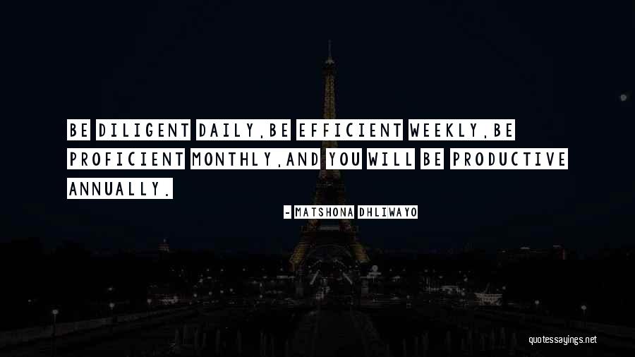 Be Productive Quotes By Matshona Dhliwayo Be Productive Quotes By Matshona Dhliwayo