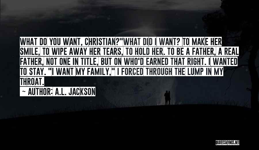 Be Real Christian Quotes By A.L. Jackson