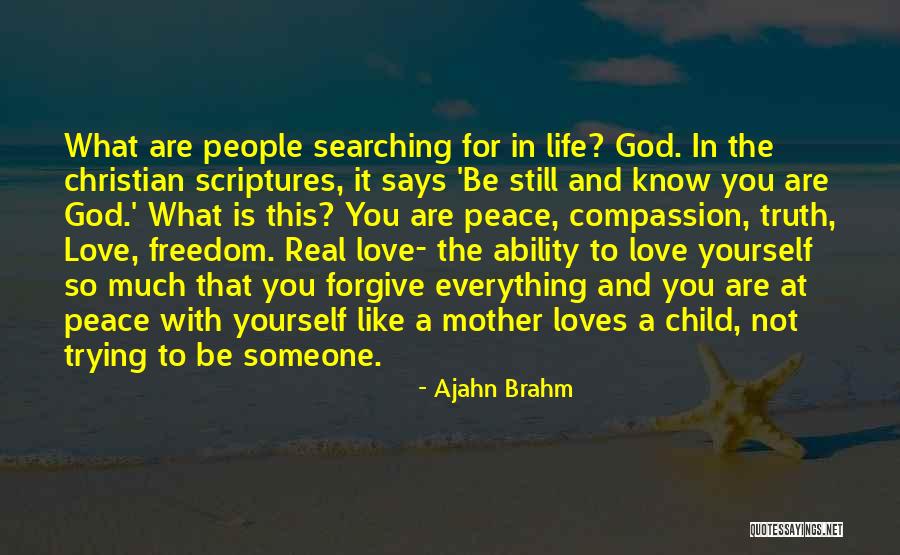 Be Real Christian Quotes By Ajahn Brahm