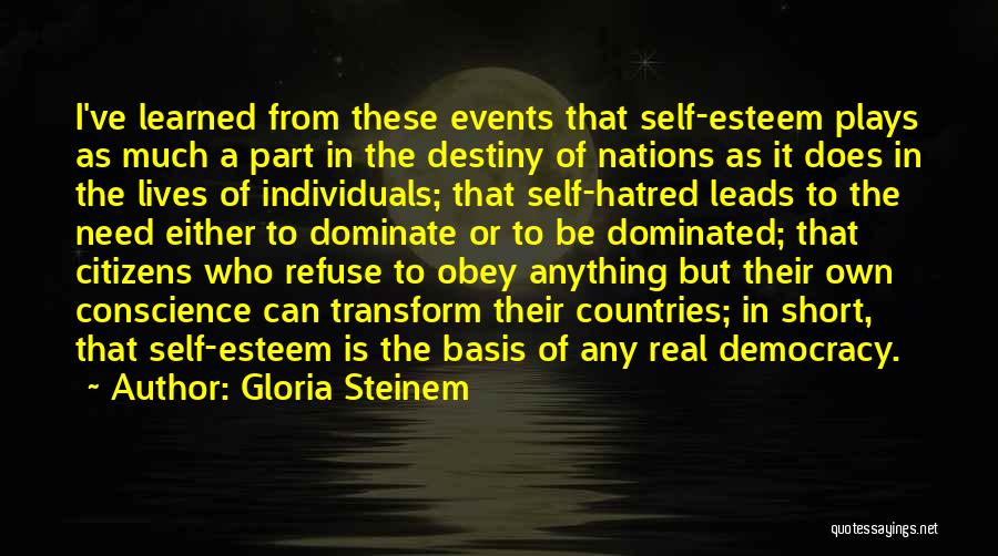 Be Real Short Quotes By Gloria Steinem