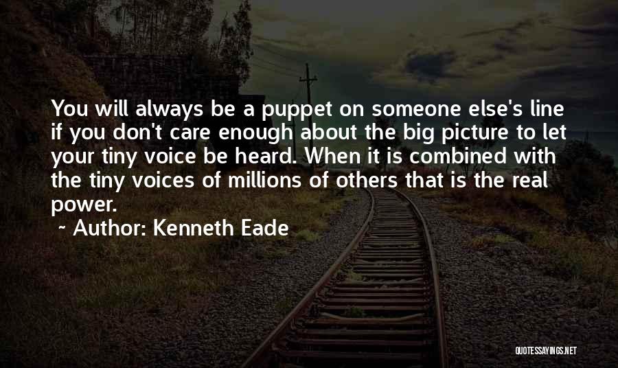 Be Real With Yourself Quotes By Kenneth Eade