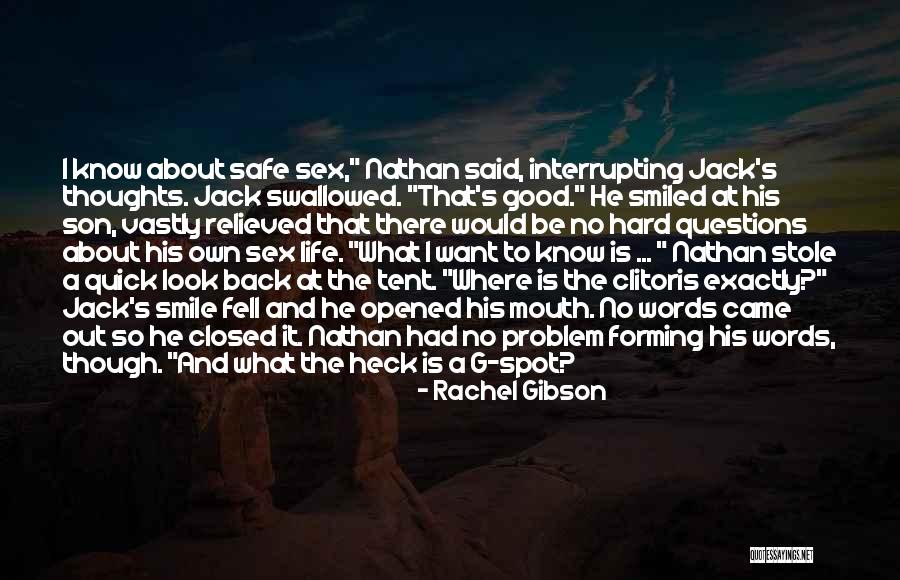 Be Safe Out There Quotes By Rachel Gibson Be Safe Out There Quotes By Rachel Gibson
