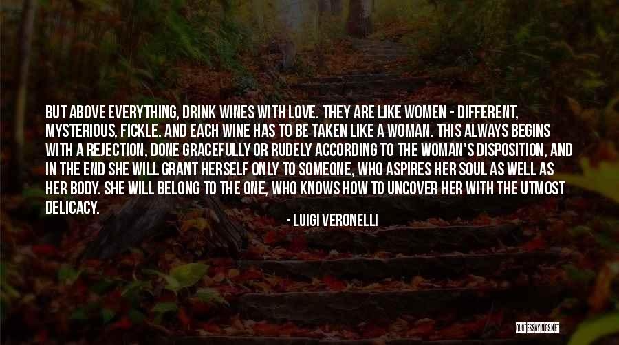 Be Someone Different Quotes By Luigi Veronelli