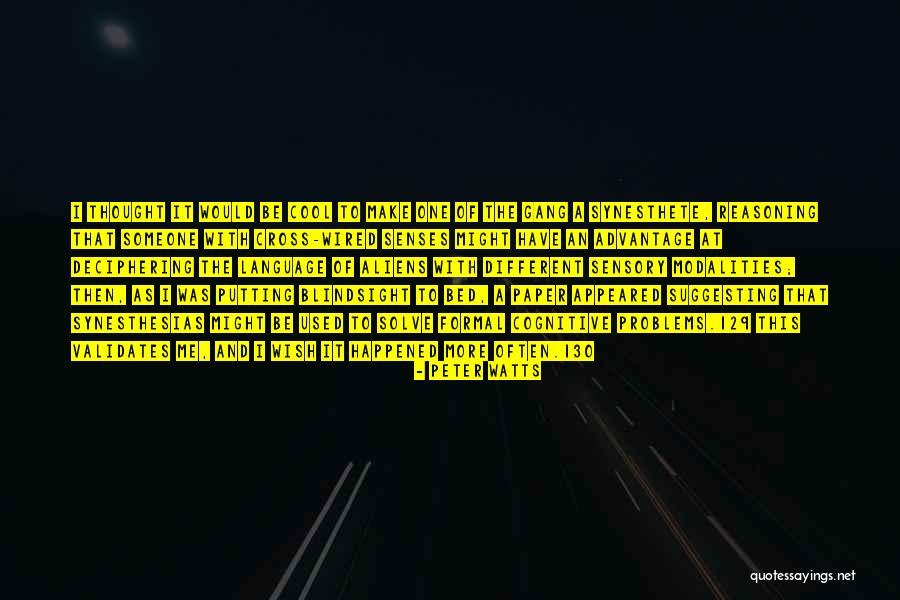 Be Someone Different Quotes By Peter Watts Be Someone Different Quotes By Peter Watts
