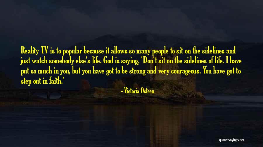 Be Strong In Life Quotes By Victoria Osteen Be Strong In Life Quotes By Victoria Osteen