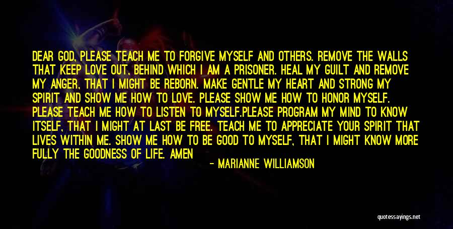 Be Strong My Heart Quotes By Marianne Williamson