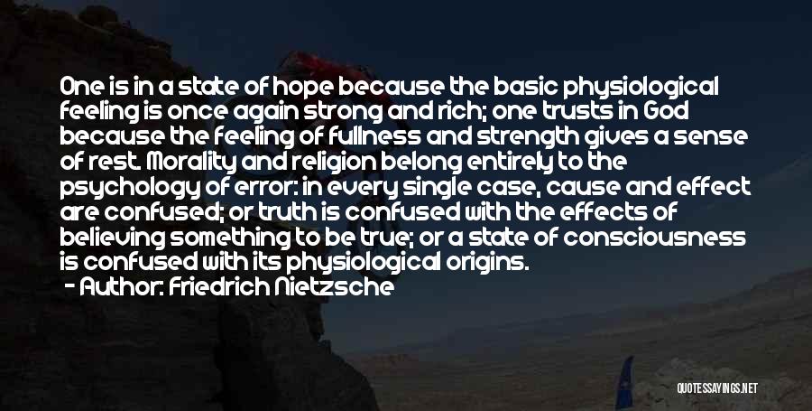 Be Strong With God Quotes By Friedrich Nietzsche