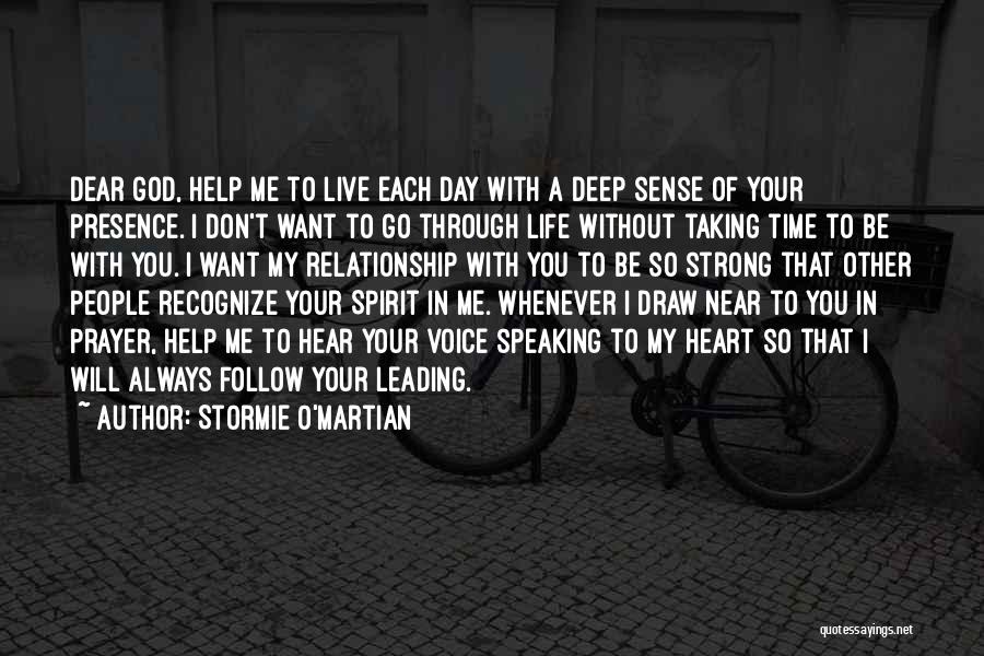 Be Strong With God Quotes By Stormie O'martian