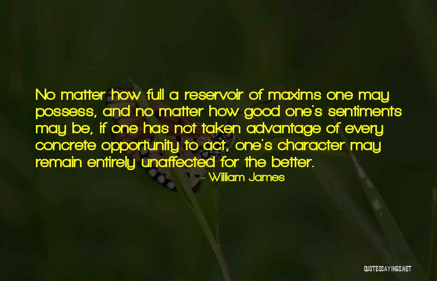 Be Taken Advantage Of Quotes By William James Be Taken Advantage Of Quotes By William James