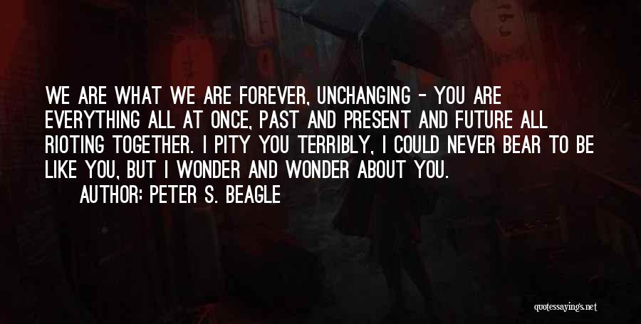 Be Together Forever Quotes By Peter S. Beagle