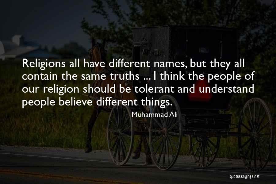 Be Tolerant Quotes By Muhammad Ali Be Tolerant Quotes By Muhammad Ali