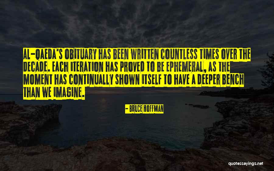 Be Written Quotes By Bruce Hoffman Be Written Quotes By Bruce Hoffman