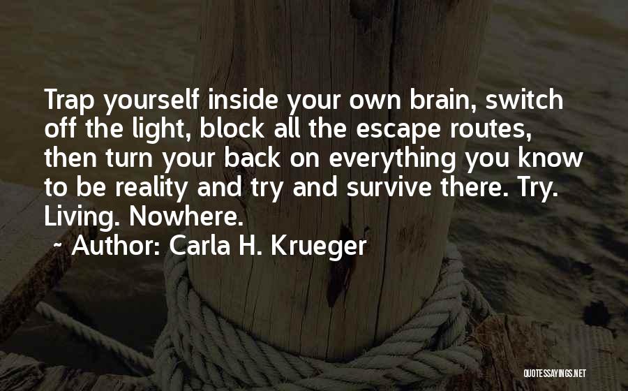 Be Your Own Light Quotes By Carla H. Krueger