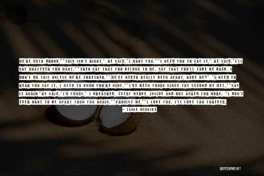 Be Yours Forever Quotes By Jamie McGuire Be Yours Forever Quotes By Jamie McGuire
