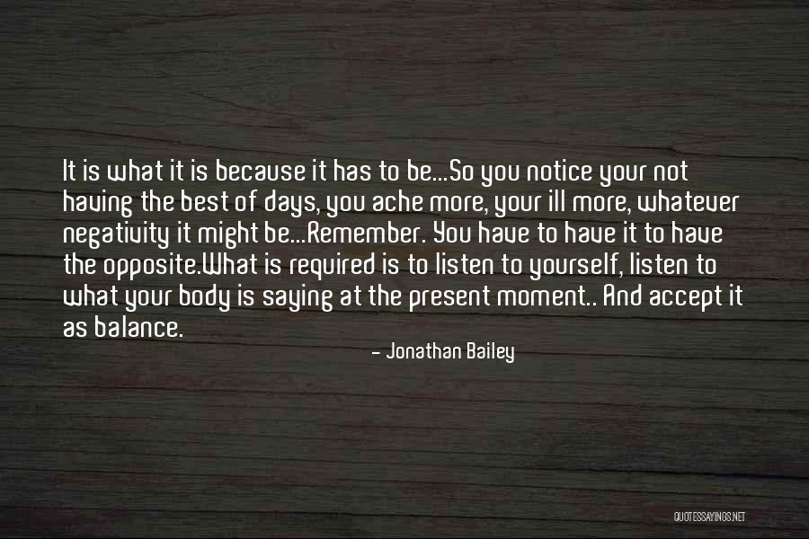 Be Yourself Quotes Quotes By Jonathan Bailey Be Yourself Quotes Quotes By Jonathan Bailey