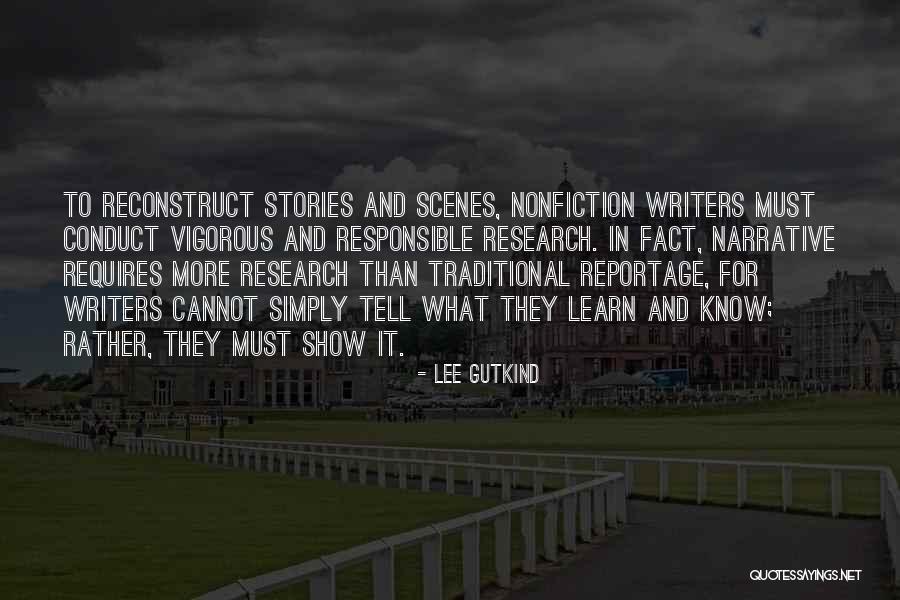 Beable Education Quotes By Lee Gutkind Beable Education Quotes By Lee Gutkind