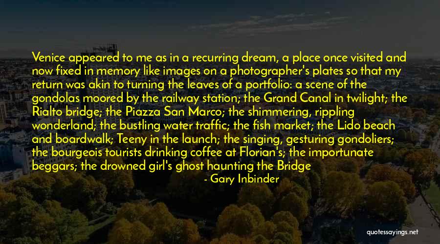 Beach And Drinking Quotes By Gary Inbinder