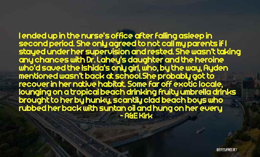 Beach And Girl Quotes By A&E Kirk Beach And Girl Quotes By A&E Kirk