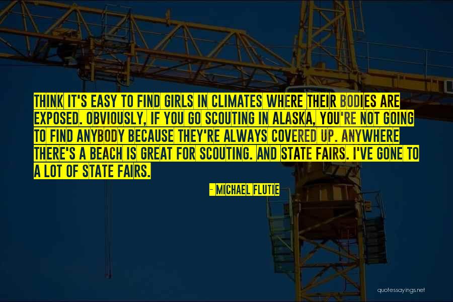 Beach And Girl Quotes By Michael Flutie Beach And Girl Quotes By Michael Flutie