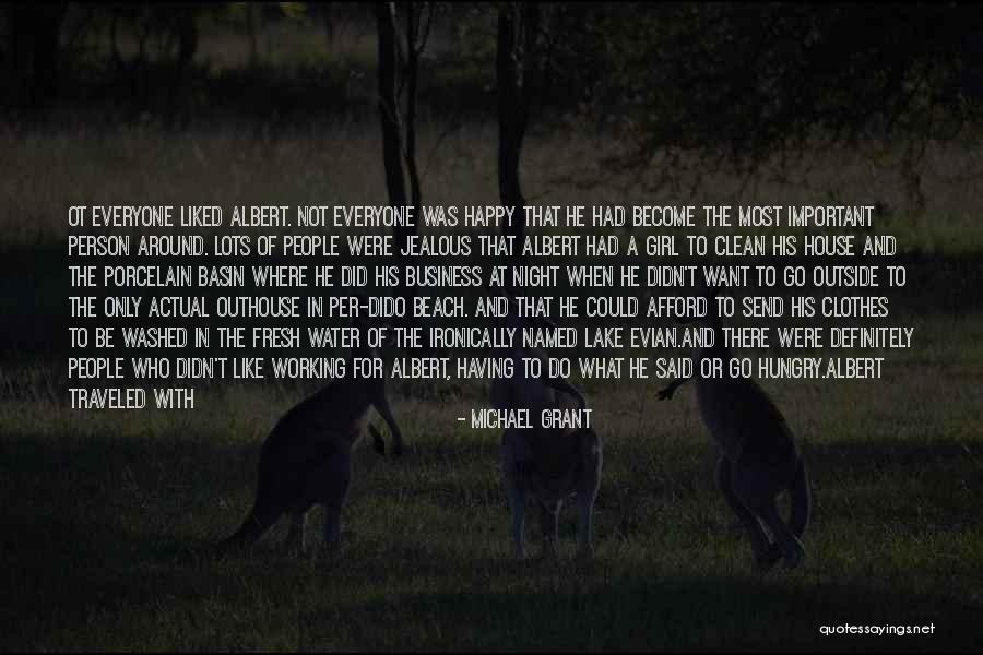 Beach And Girl Quotes By Michael Grant Beach And Girl Quotes By Michael Grant