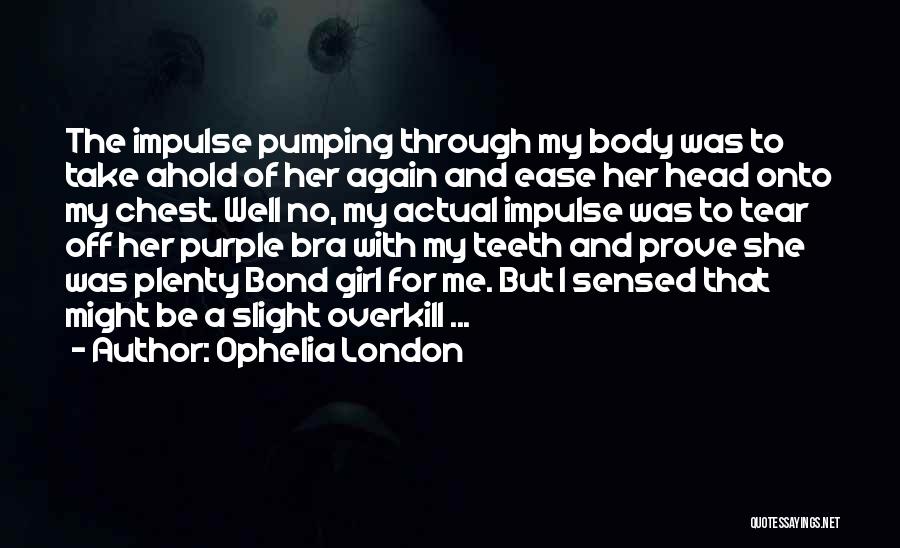 Beach And Girl Quotes By Ophelia London