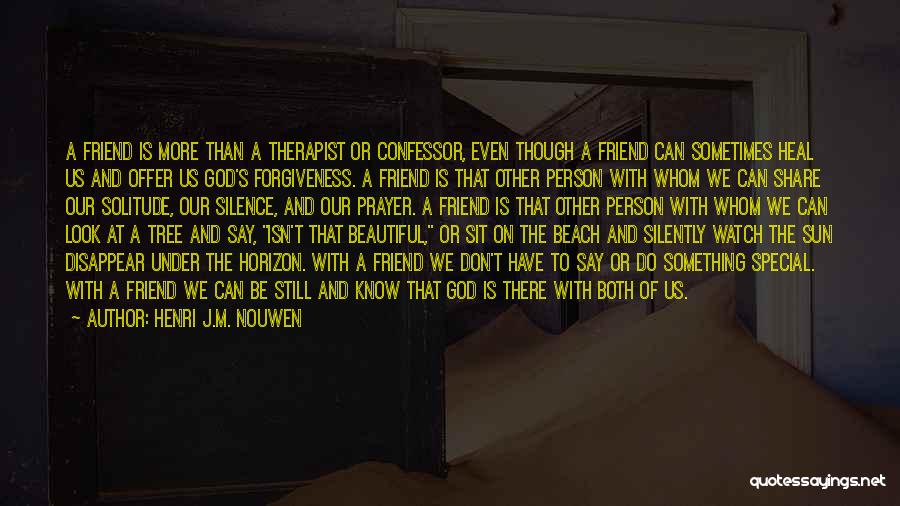 Beach And God Quotes By Henri J.M. Nouwen