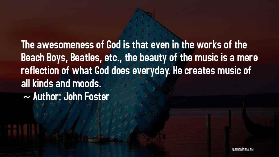 Beach And God Quotes By John Foster
