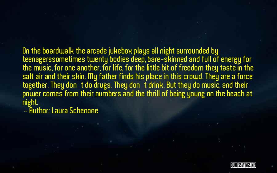 Beach And Music Quotes By Laura Schenone