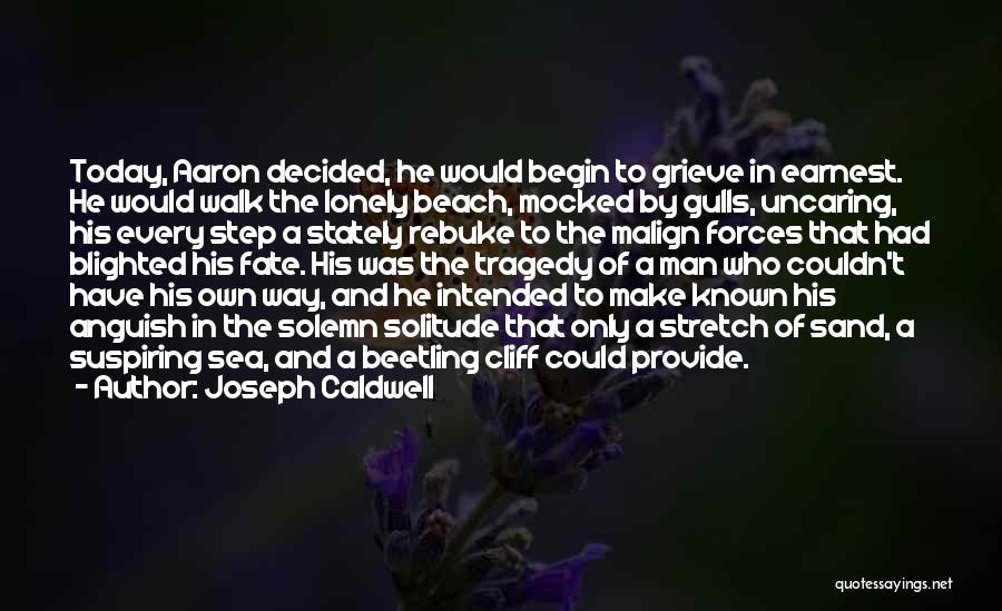 Beach And Sand Quotes By Joseph Caldwell