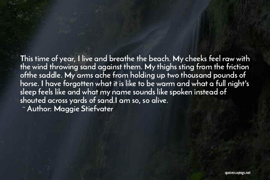 Beach And Sand Quotes By Maggie Stiefvater