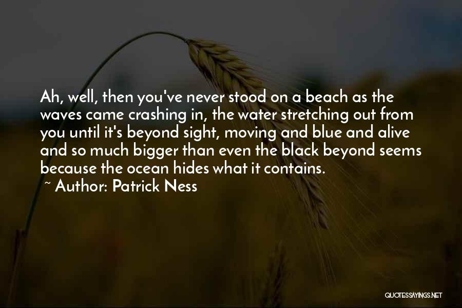 Beach Blue Water Quotes By Patrick Ness