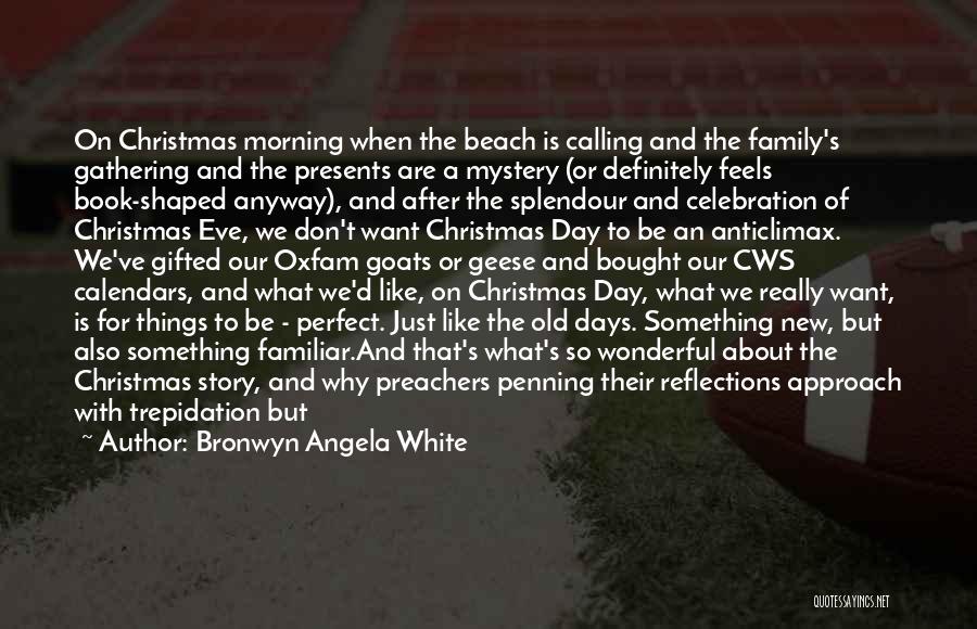 Beach Christmas Quotes By Bronwyn Angela White