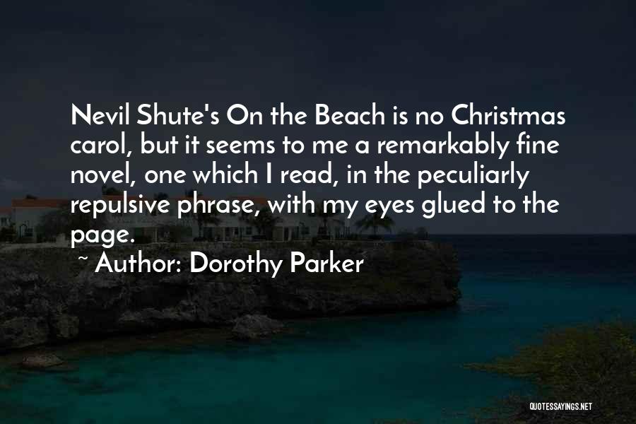 Beach Christmas Quotes By Dorothy Parker