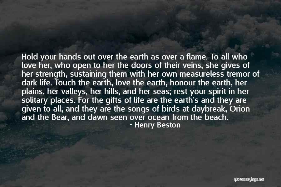 Beach From Songs Quotes By Henry Beston Beach From Songs Quotes By Henry Beston