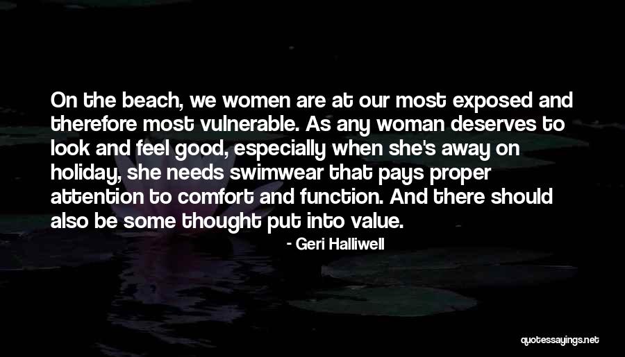 Beach Holiday Quotes By Geri Halliwell Beach Holiday Quotes By Geri Halliwell