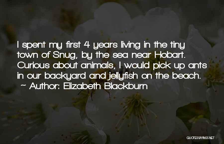 Beach Living Quotes By Elizabeth Blackburn