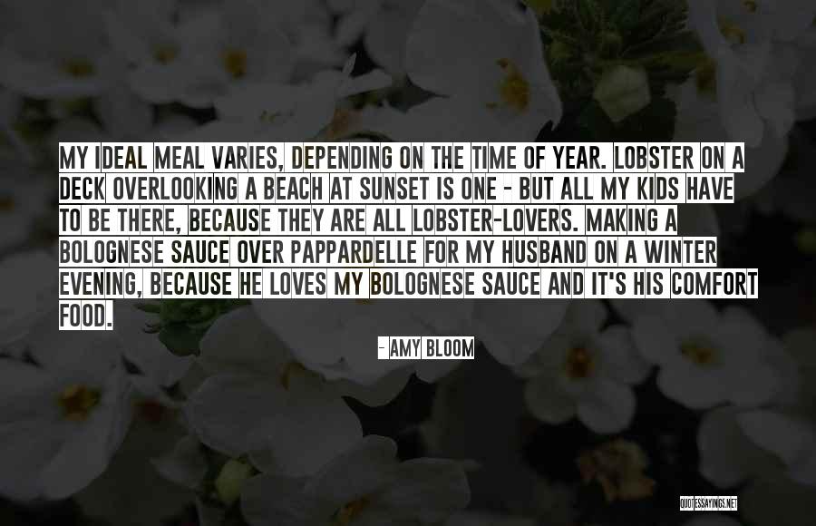 Beach Lovers Quotes By Amy Bloom Beach Lovers Quotes By Amy Bloom