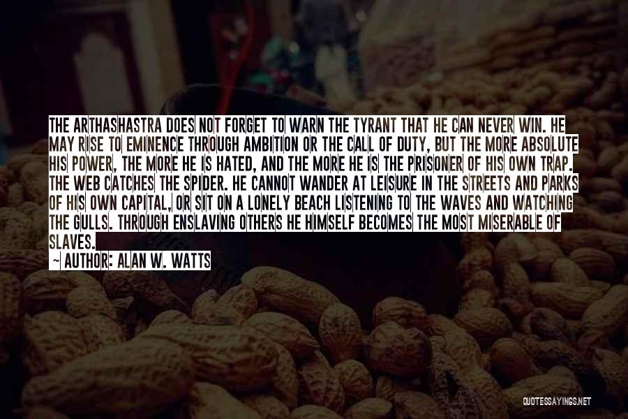 Beach Waves Quotes By Alan W. Watts