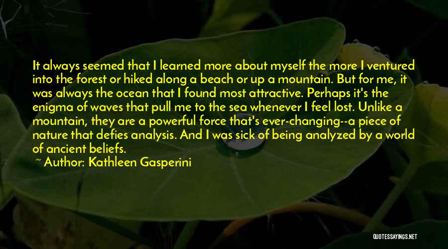 Beach Waves Quotes By Kathleen Gasperini