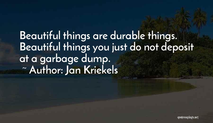 Beachcombing At Miramar Quotes By Jan Kriekels