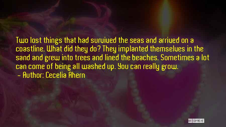 Beaches And Sand Quotes By Cecelia Ahern