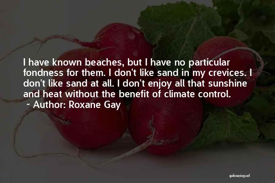 Beaches And Sand Quotes By Roxane Gay