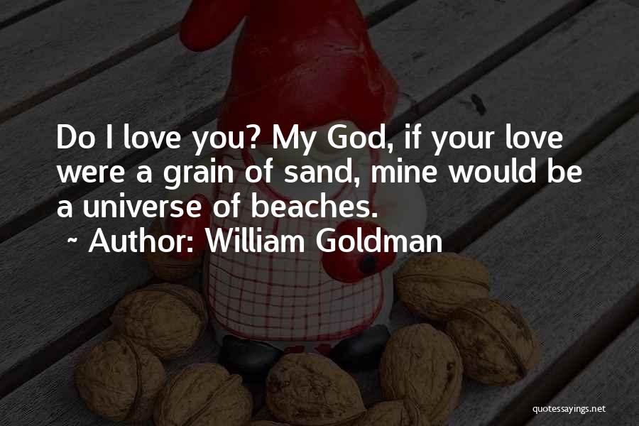 Beaches And Sand Quotes By William Goldman