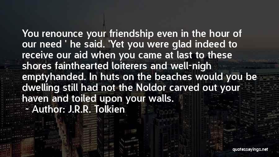 Beaches Quotes By J.R.R. Tolkien