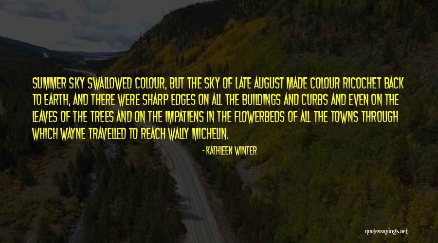 Beaches With Pink Quotes By Kathleen Winter Beaches With Pink Quotes By Kathleen Winter