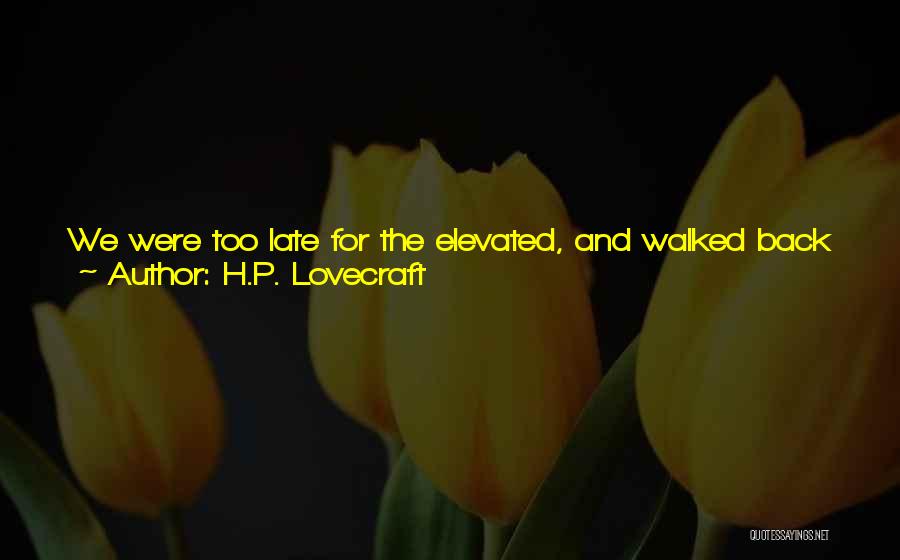 Beacon Quotes By H.P. Lovecraft